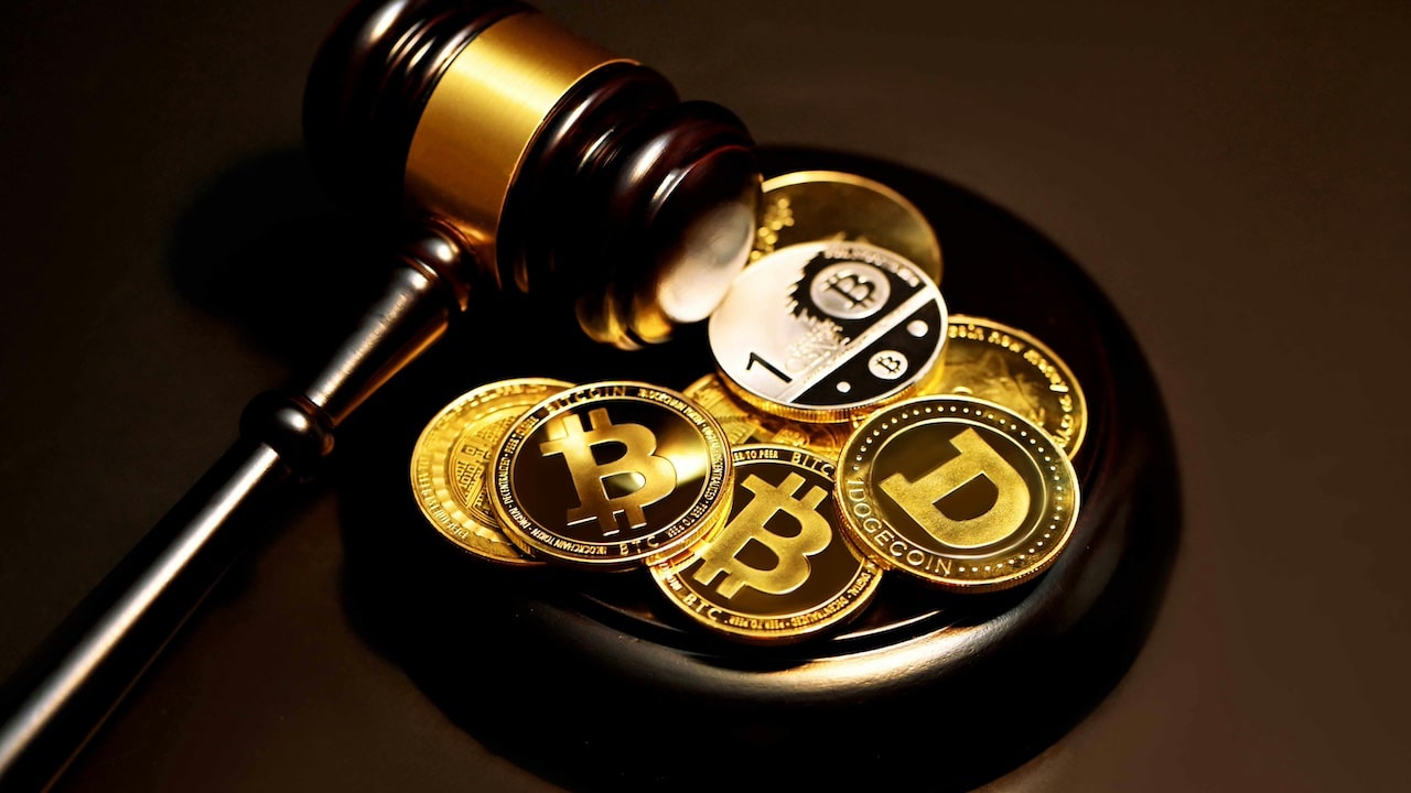 crypto asset court gavel