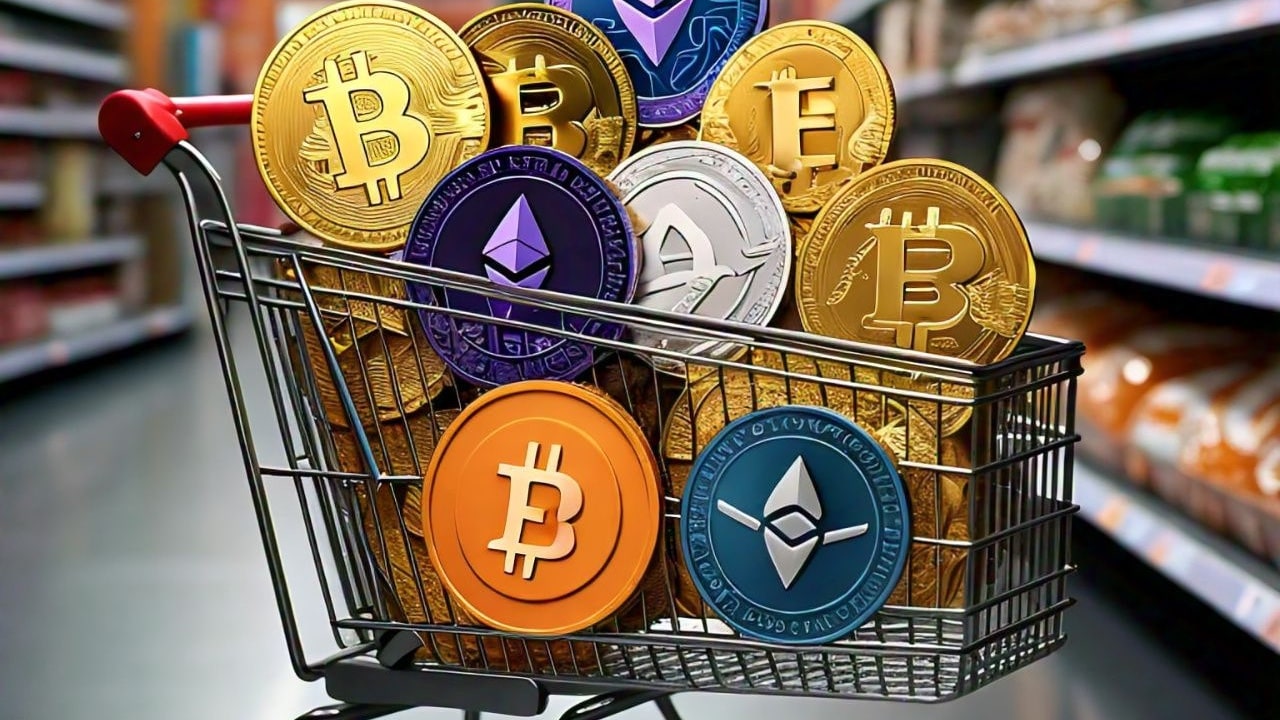 crypto assets in cart